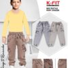 Red Textile Pant Jogger art No. 1504